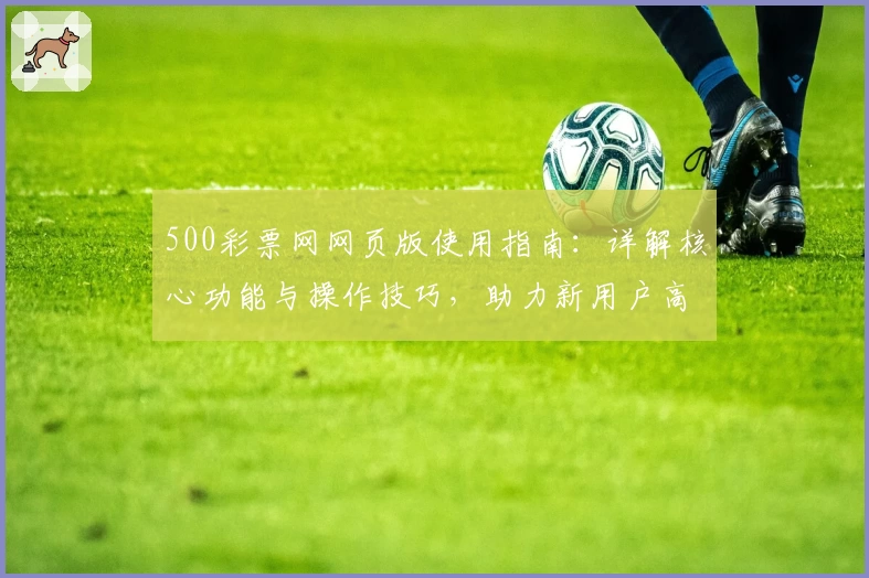 500彩票网网页版使用指南：详解核心功能与操作技巧，助力新用户高效上手
